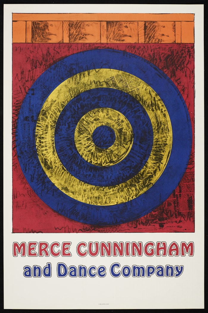poster for Merce Cunningham Dance Company