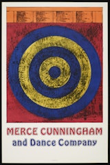 poster for Merce Cunningham Dance Company