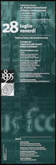poster for La Biennale Di Venezia: July 28 - 30, 1995