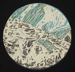 Swan Engraving Circle II, State I