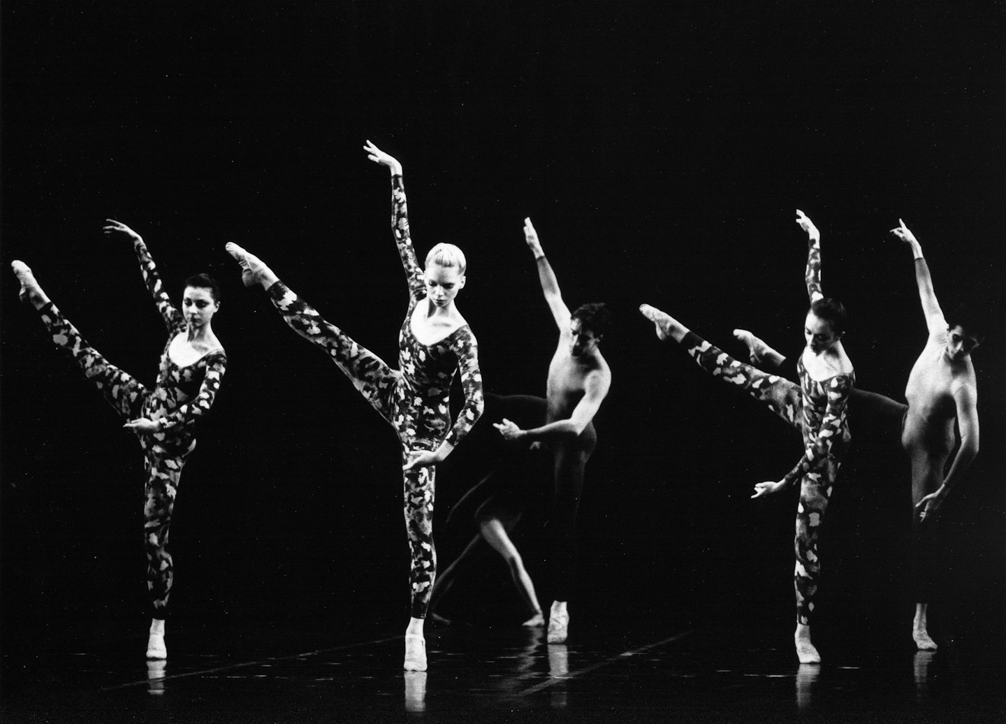 Merce Cunningham Dance Company performing Points in Space, Paris Opera House, 1990. © Jacques Moatti.