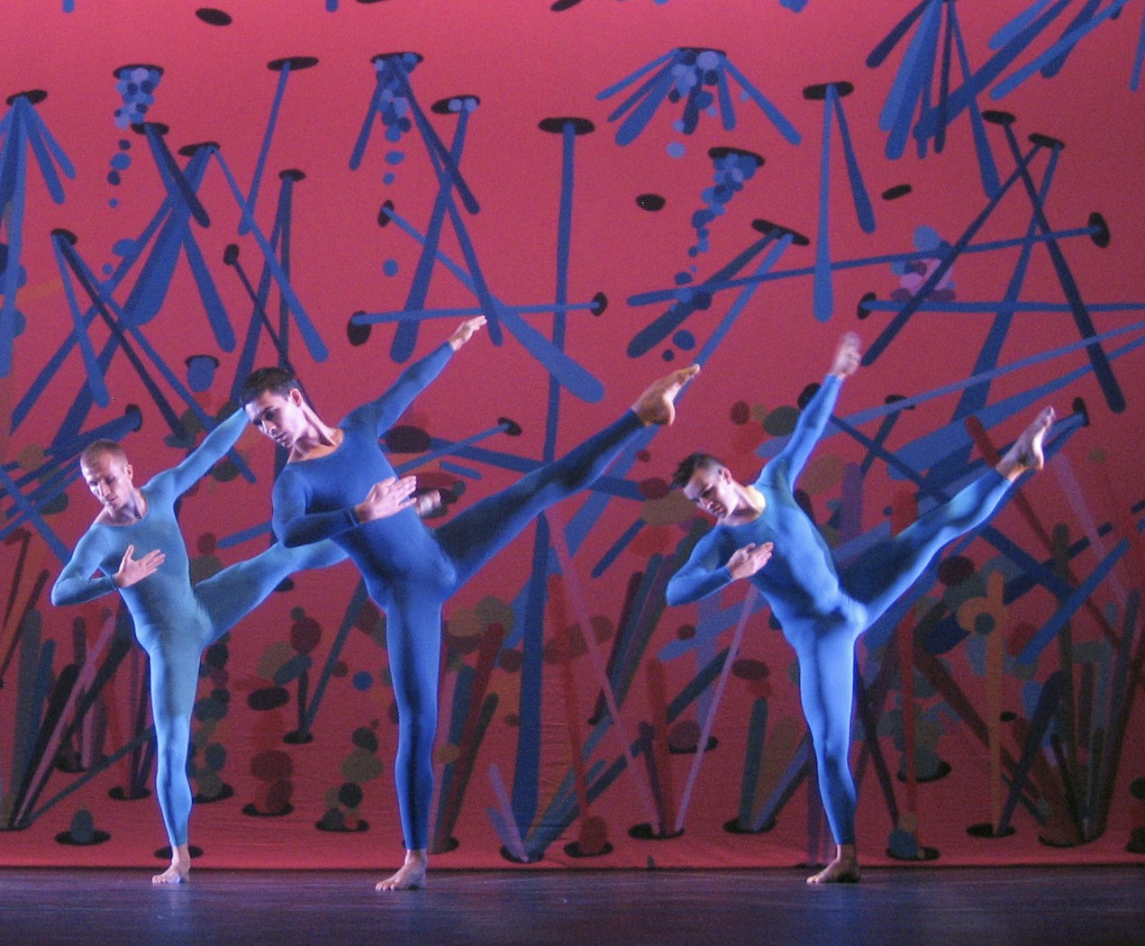 Merce Cunningham Dance Company in eyeSpace 20, © Anna Finke, Courtsey Anna Finke. 