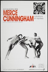 poster for Festival d'Automne a Paris: Merce Cunningham creation et reprises August 23 - November 19