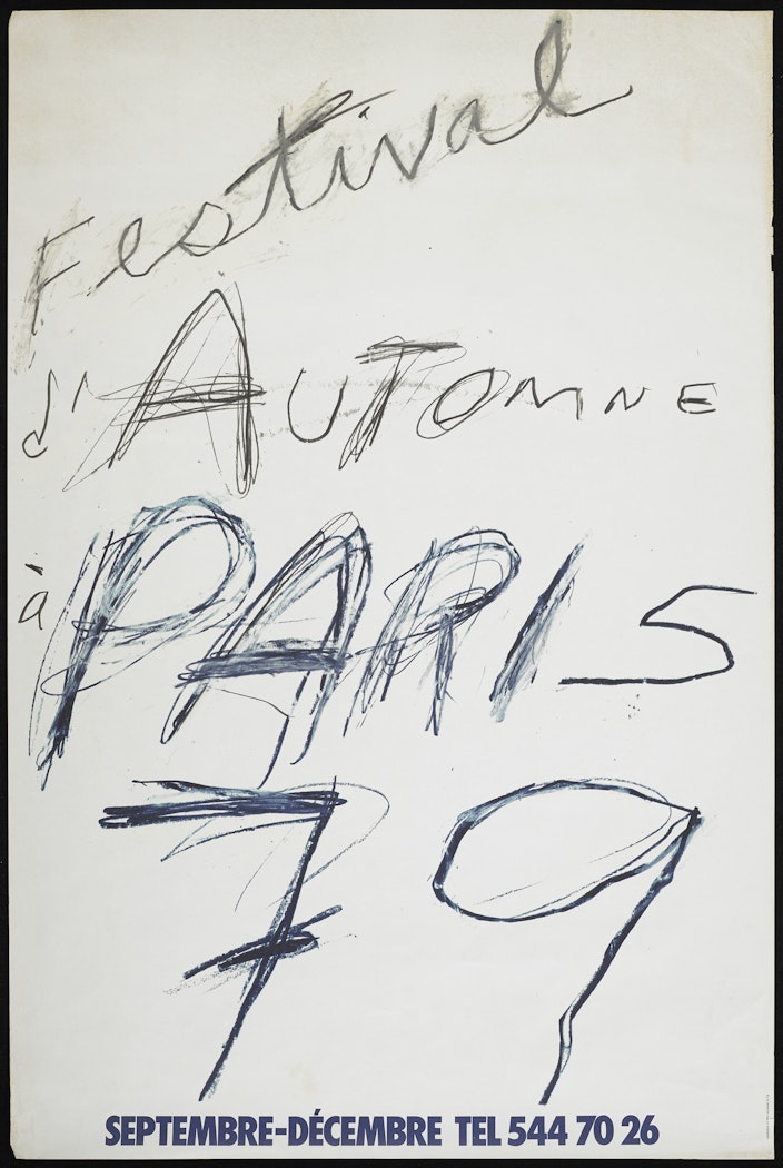 poster for 1979 Festival d'Automne a Paris 