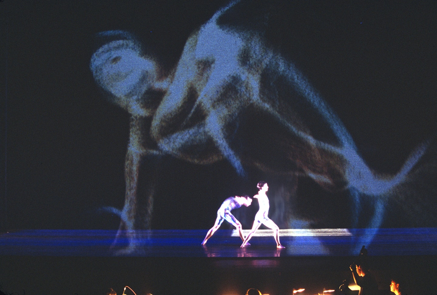 2011.138.1-.37 Merce Cunningham Dance Company in BIPED, 1999. ©Johan Elbers.