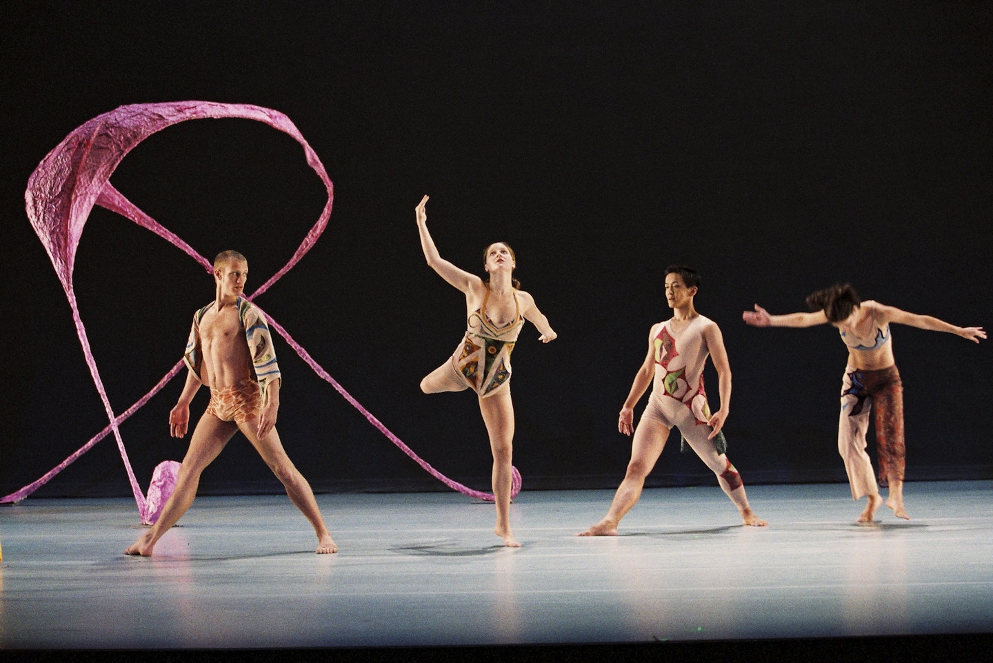 Merce Cunningham Dance Company in Way Station. ©Tony Dougherty.