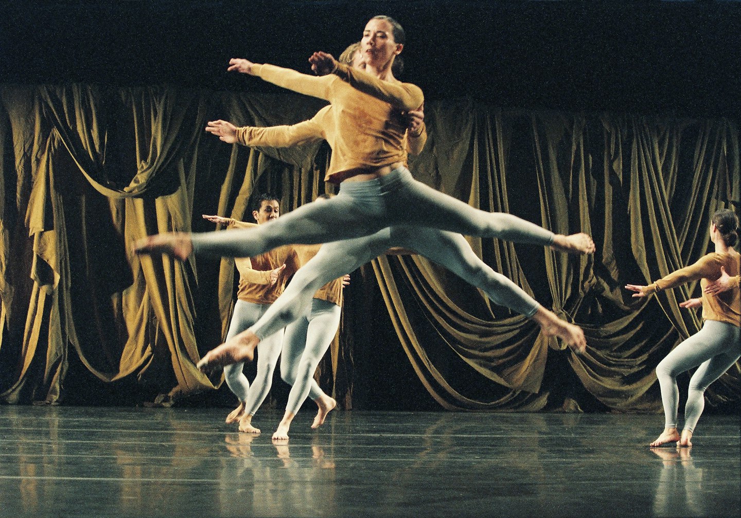 Merce Cunningham Dance Company in Sounddance,  1975. ©Tony Dougherty. 