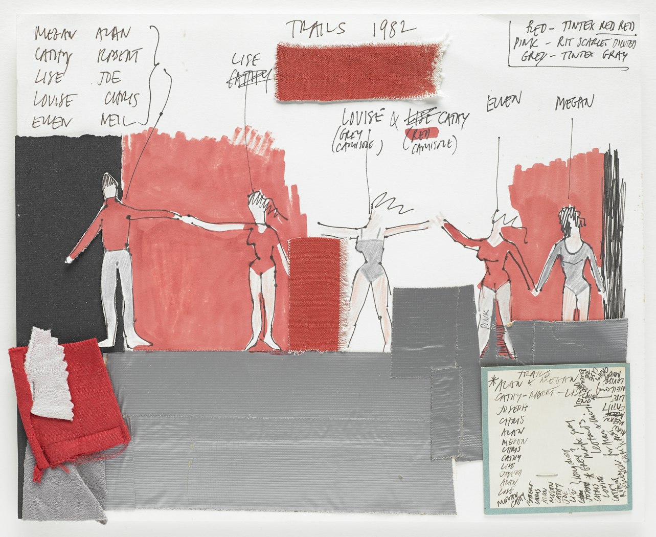 costume and decor study for Trails