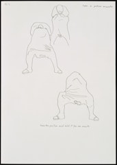 Take This Position and Hold It for One Minute from the series One Minute Sculptures