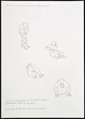 Choose One Pullover and Stay In Front of a Wall from the series One Minute Sculptures