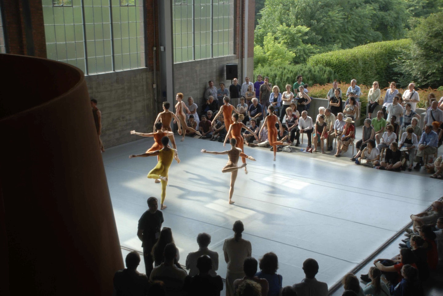 costumes for Beacon Events series in Dia:Beacon's Richard Serra gallery