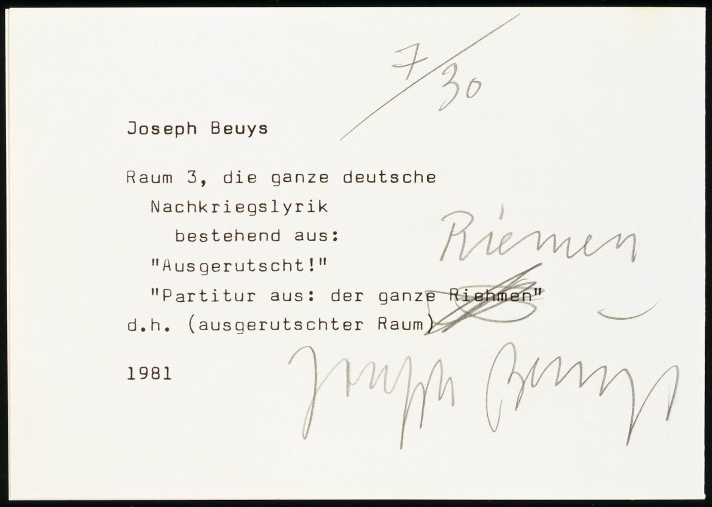 Inscription