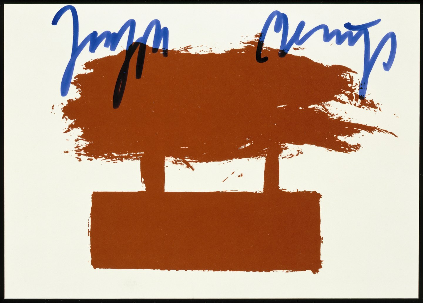 V aus Zeichen aus dem Braunraum (V from Signs from the Brown Space)