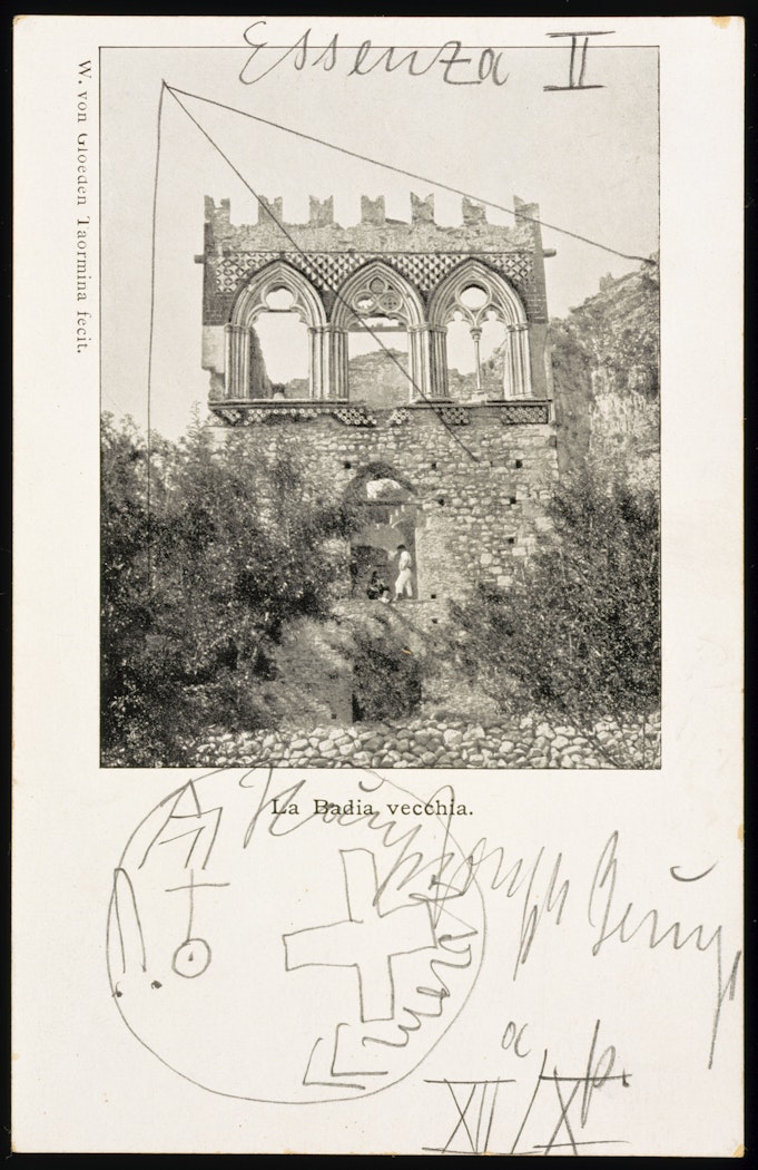 La Badia vecchia from the von Gloeden Postcards series