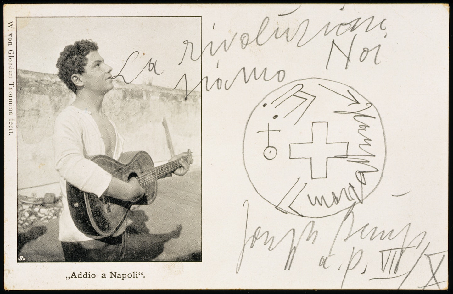 Addio a Napoli from the von Gloeden Postcards series