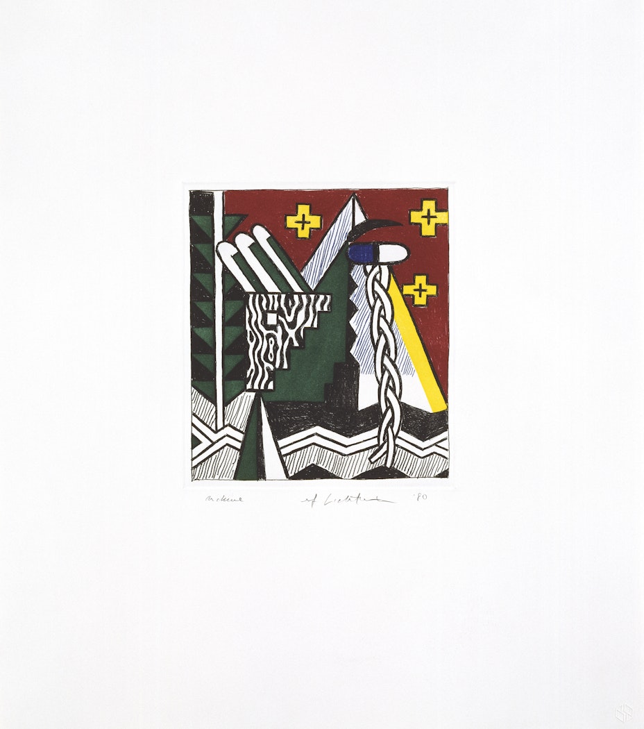 Two Figures with Teepee