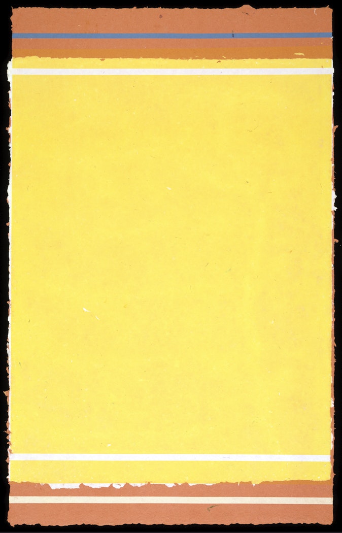 Horizontal Stripes Series (V-9) from Handmade Papers