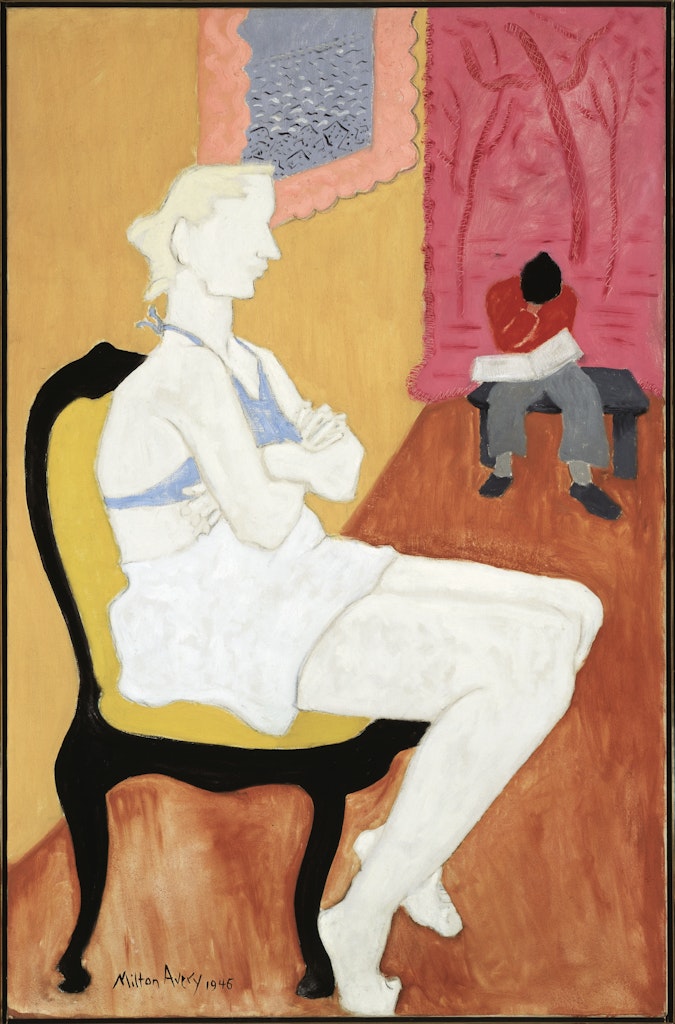 Seated Blonde