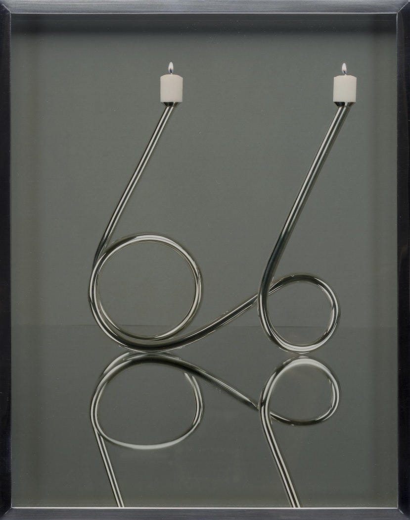 Sterling Silver Candleholder