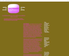 Screen from äda'web