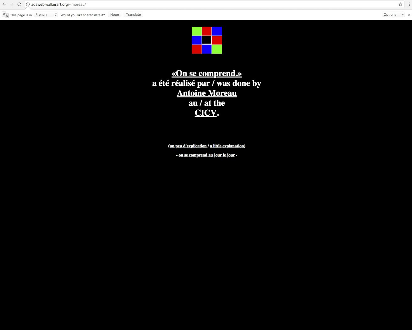 On se comprend from äda'web