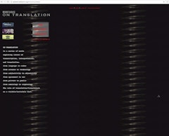 On Translation -- The Internet Project from äda'web