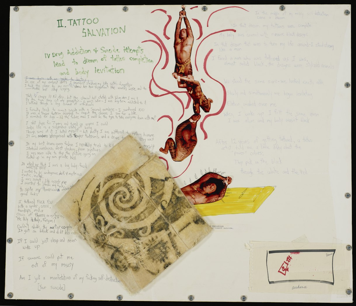 story boards for 4 Scenes in a Harsh Life
