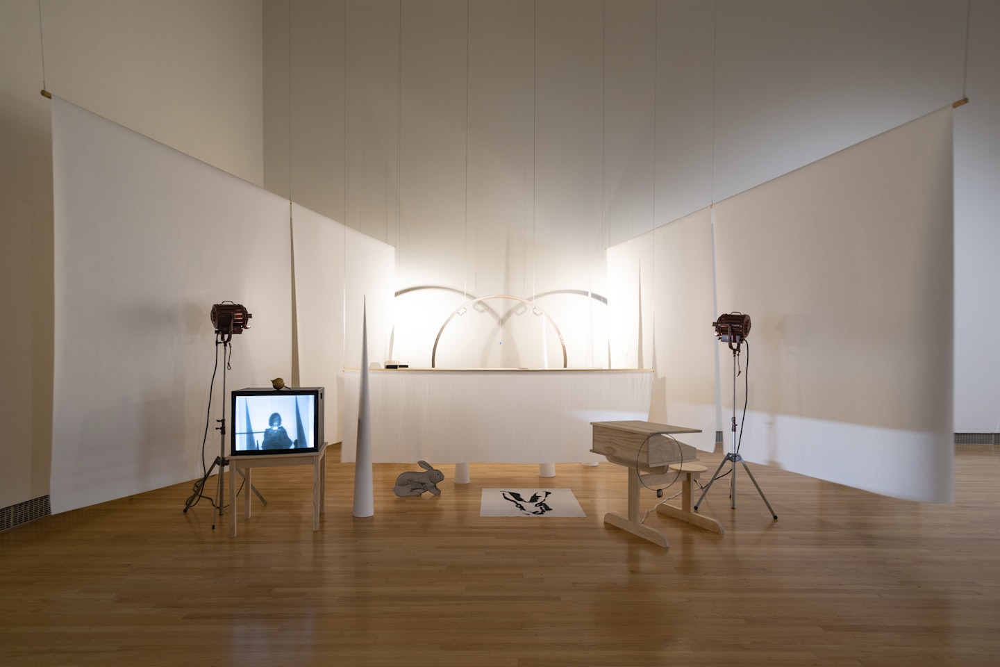 Photo by Charlie Villyard shows the work installed at the Yerba Buena Center, 2018.