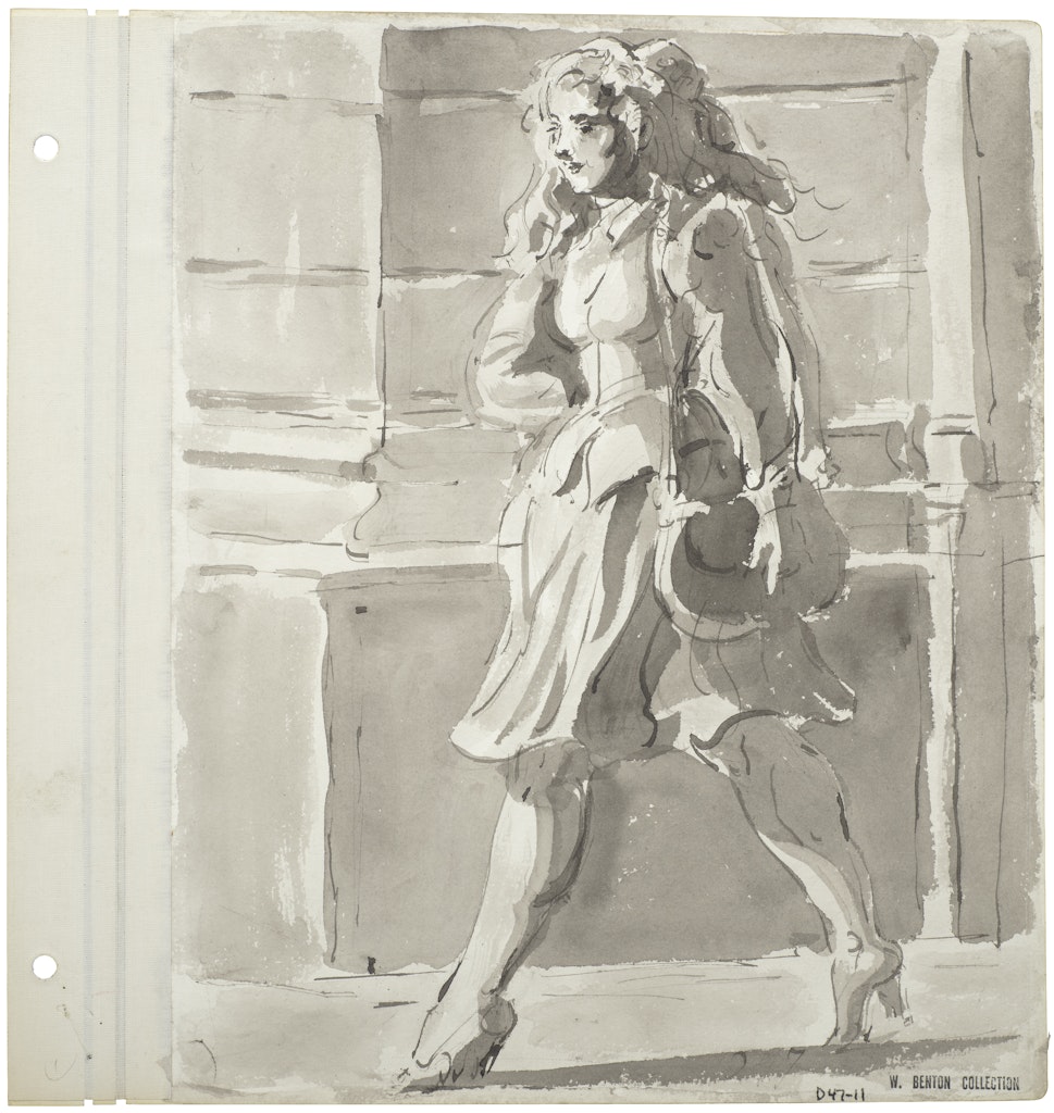 Young Woman Walking