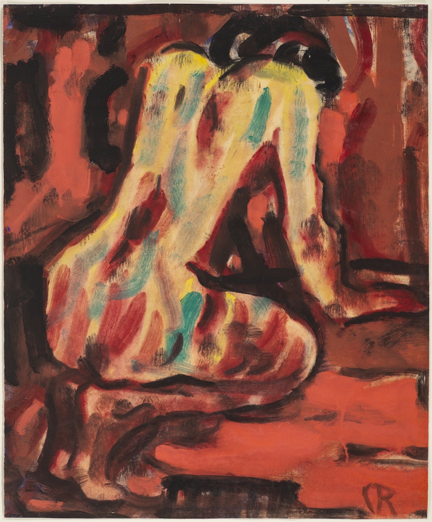 Kniender Akt (Kneeling Nude)
