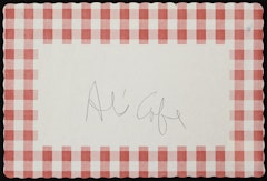 placemat for Al's Cafe