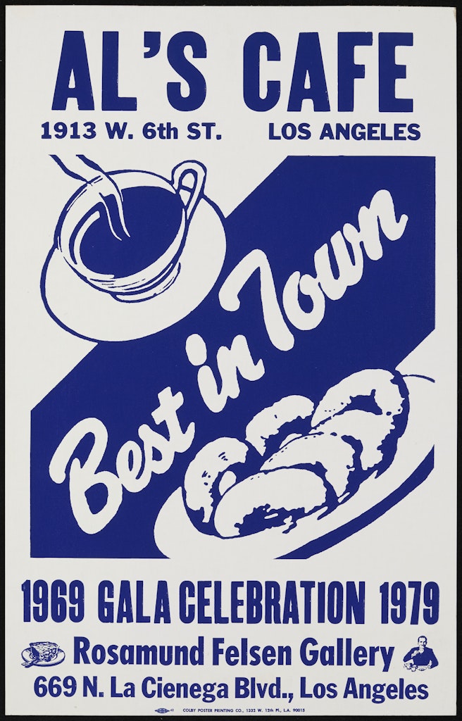 poster for Al's Cafe, Reheated