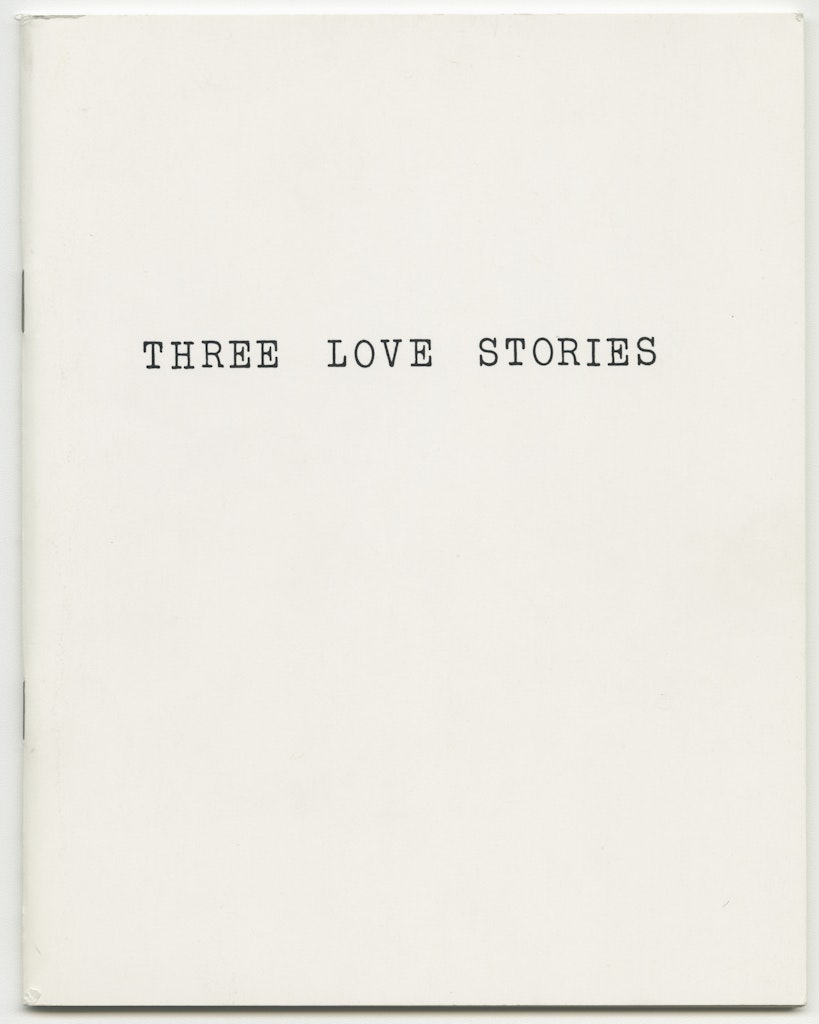 Three Love Stories