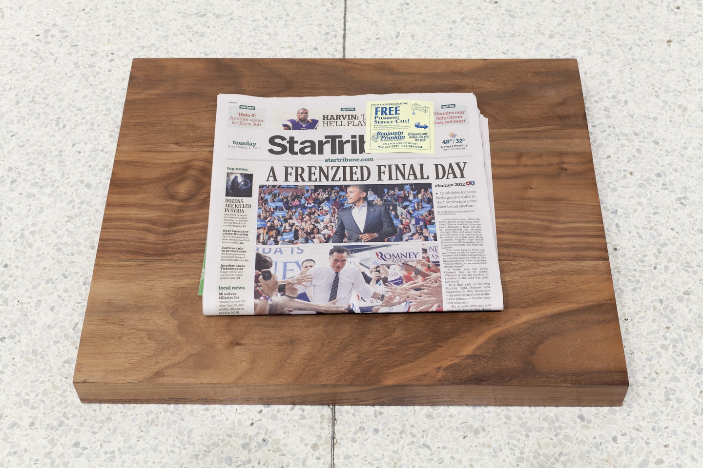 Yesterday's Newspaper