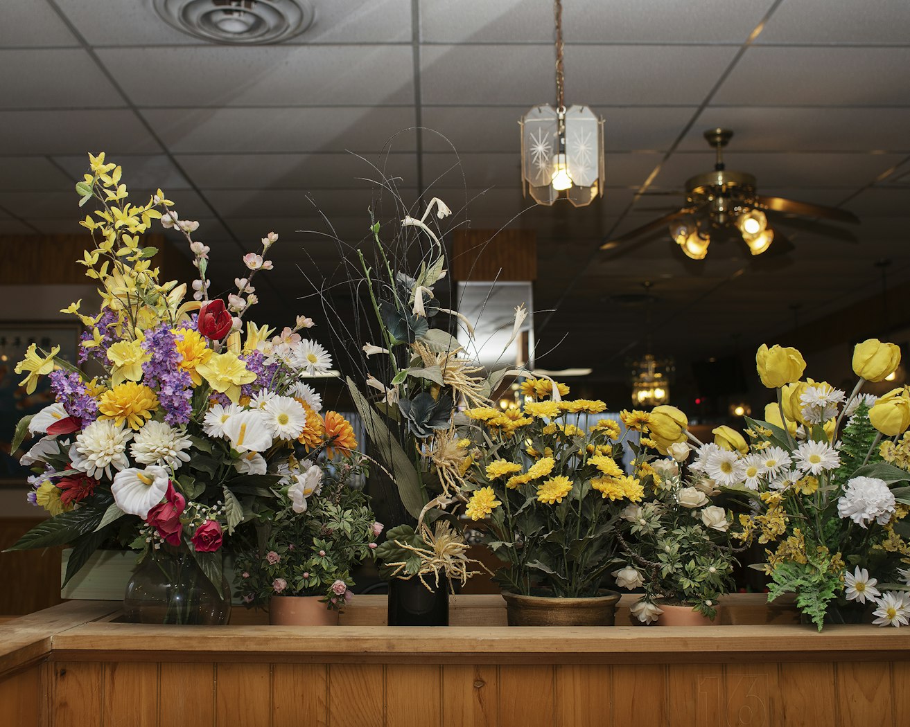 untitled (fake flowers from restaurant) from the series The Imaginative Landscape