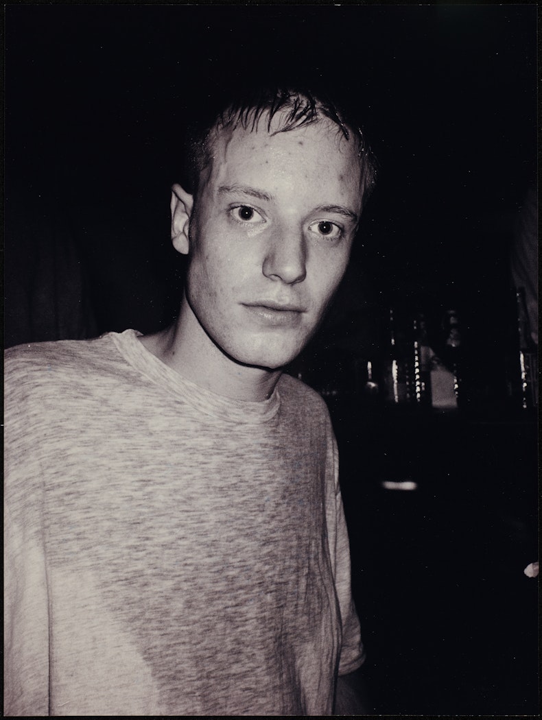 young man, Chemistry
