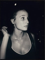young woman, Chemistry