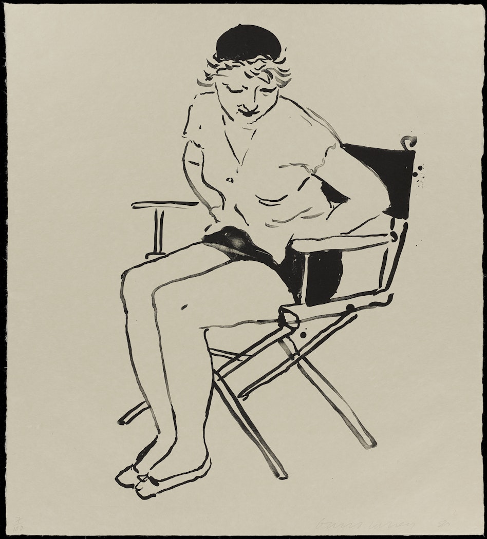 Celia in the Director's Chair