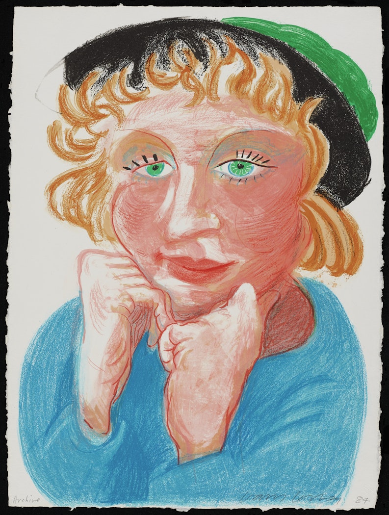 Celia with Green Hat