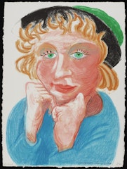 Celia with Green Hat