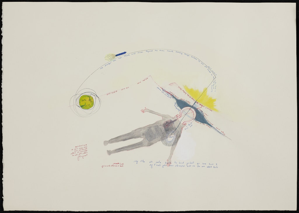 Drawing for a Film on Lake Erie #4