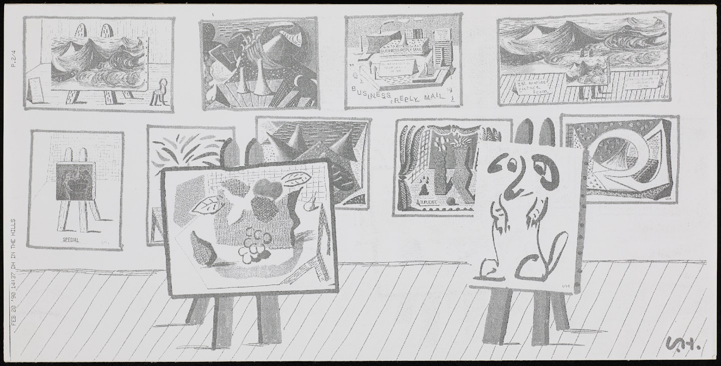 untitled (studio wall)