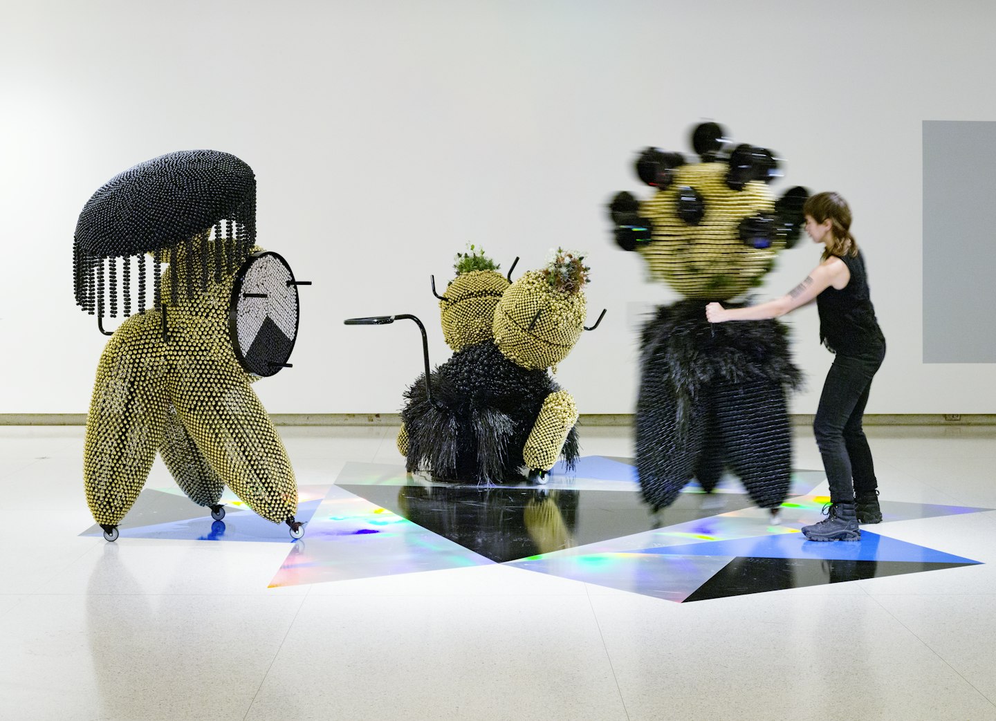 Sonic Intermediates – Triad Walker Trinity (Sonic Intermediate – Tripodal Venting, Sonic Intermediate – Spinning Mask on Parasol Walker, Sonic Intermediate – Botanical Bi-Headed Creeping Walker)