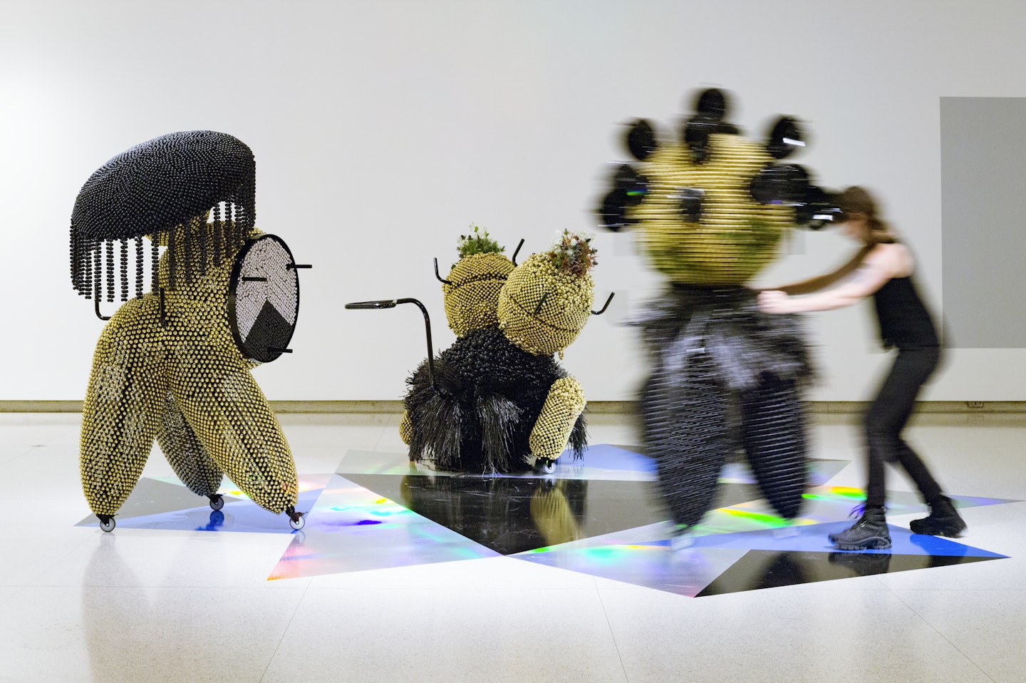 Sonic Intermediates – Triad Walker Trinity (Sonic Intermediate – Tripodal Venting, Sonic Intermediate – Spinning Mask on Parasol Walker, Sonic Intermediate – Botanical Bi-Headed Creeping Walker)