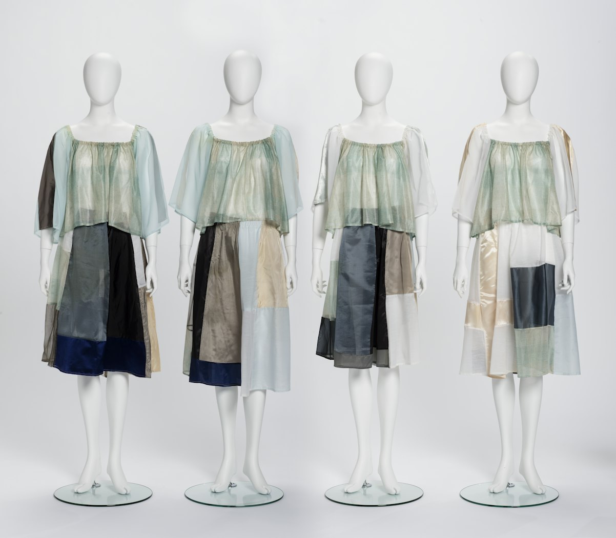 costumes for Trisha Brown Dance Company's Glacial Decoy