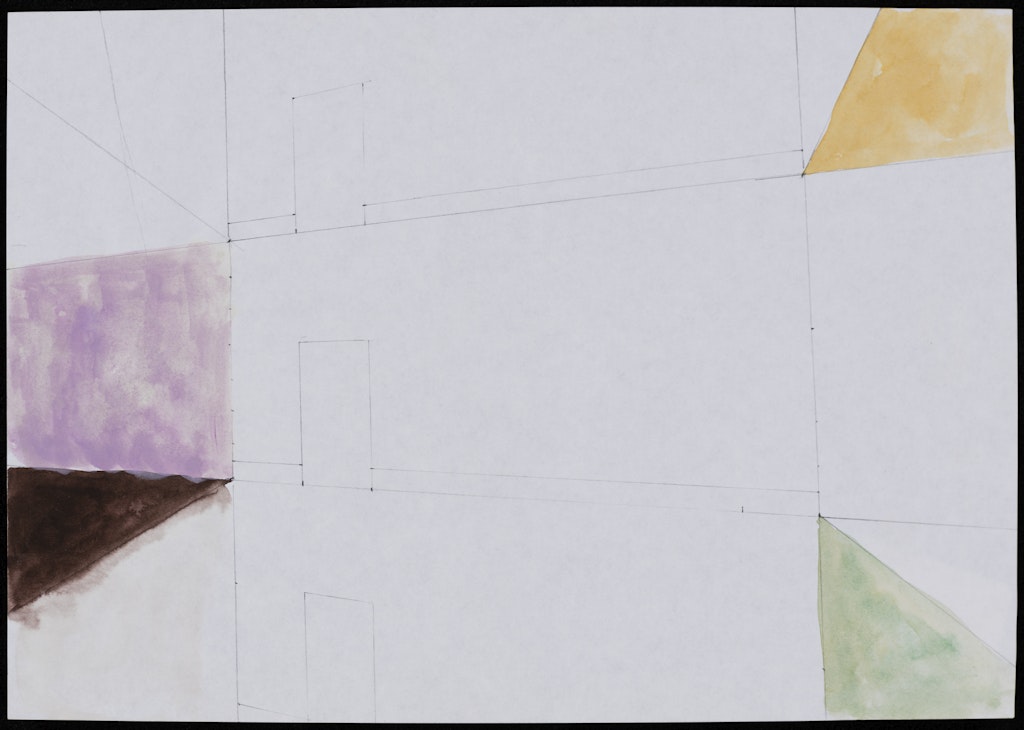 Untitled (Brown, Blue, Green)