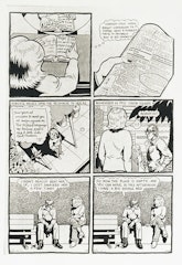 untitled from Roberta Comix  from Roberta        [Roberta Breitmore (an alchemical portrait) started in 1975)