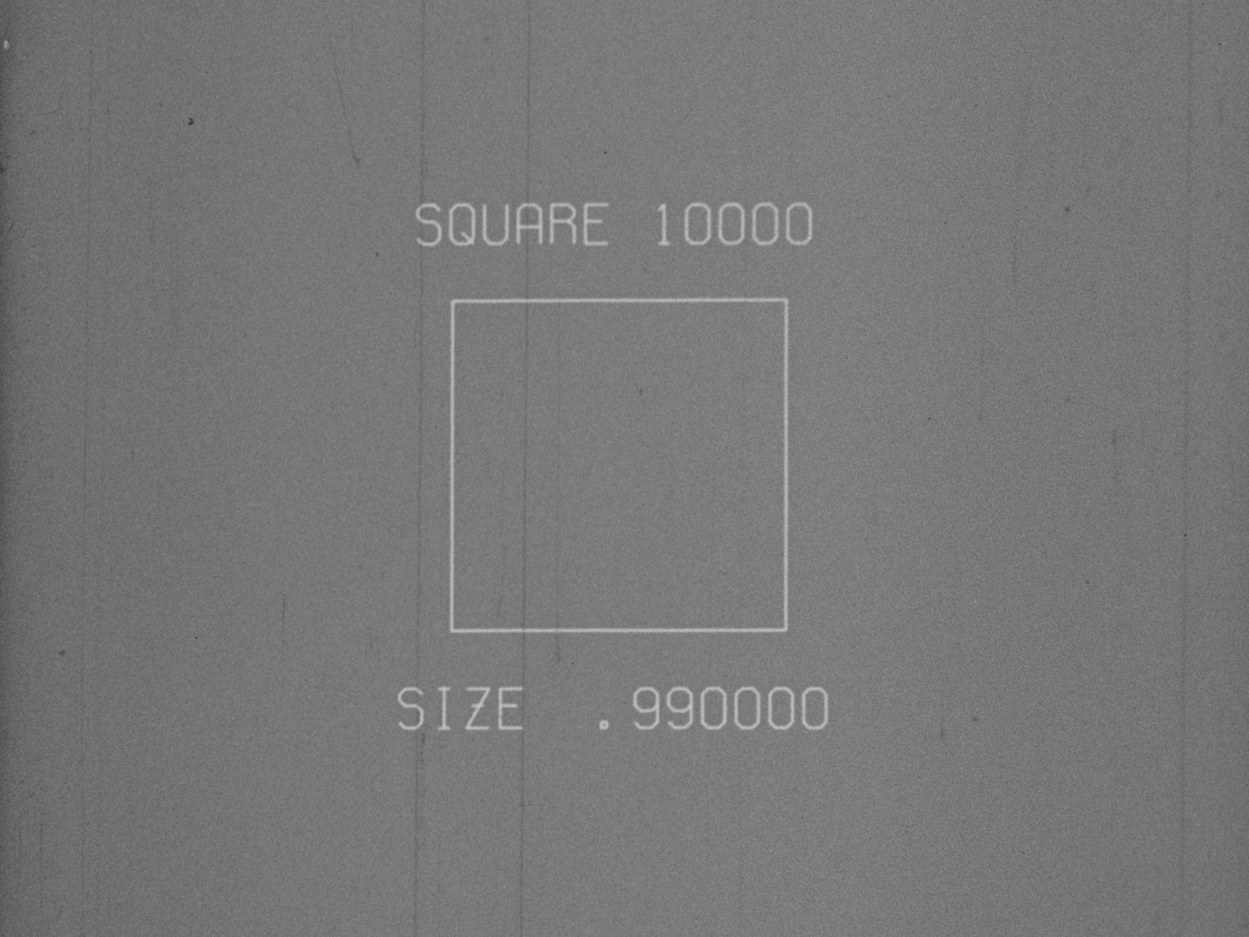 To Perceive 10,000 Squares