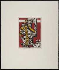 Head with Feathers and Braid