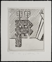 Figure with Teepee